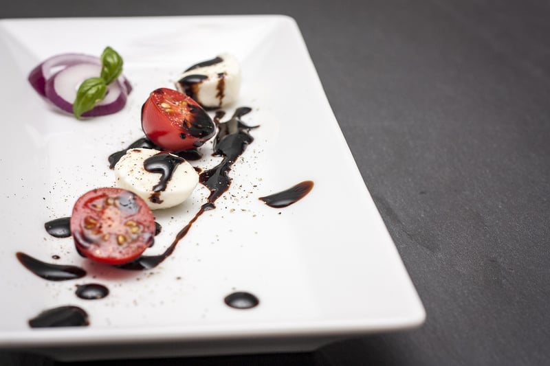 Balsamic Glaze & Strawberries